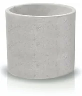 Donice - Osłonka betonowa okrągła duża donica 20x20 - miniaturka - grafika 1