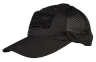 Odzież taktyczna i umundurowanie - Czapka MIL-TEC Baseball Cap NET Black - miniaturka - grafika 1