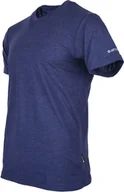 Koszulki męskie - Hi-Tec Koszulka męska Plain Navy Melange r. XXL - miniaturka - grafika 1