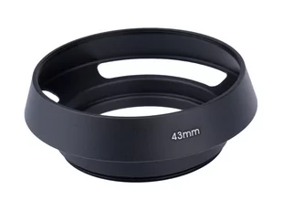 Osłona przeciwsłoneczna 43mm [METAL] metalowa - Akcesoria fotograficzne - miniaturka - grafika 1