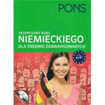 Pons Ekspresowy kurs niemieckiego dla średnio zaawansowanych - LektorKlett - Książki do nauki języka niemieckiego - miniaturka - grafika 1