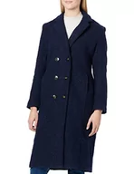 Kurtki damskie - ONLY Kurtka damska ONLPIPER Coat CC OTW, niebieski (Evening Blue), S - miniaturka - grafika 1