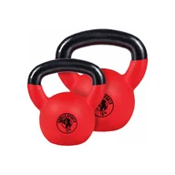 Kettlebell - Zestaw kettlebelli do treningu siłowego Gorilla Sports 12kg, 16kg, - miniaturka - grafika 1