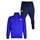 Dresy i komplety dla chłopców - FC Barcelona dres junior Tracksuit Barca 5002CHBLP niebieski 140 - miniaturka - grafika 1