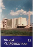 Religia i religioznawstwo - Studia claromontana 22 - miniaturka - grafika 1