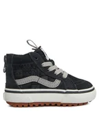 Buty dla dziewczynek - Vans Sneakersy Td Sk8-Hi Zip Mte-1 VN0A5HZ3BMA1 Czarny - miniaturka - grafika 1