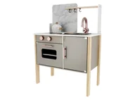 Zabawki AGD - Lupilu Drewniana kuchnia lub sklep z akcesoriami Nowoczesna kuchnia do zabawy - miniaturka - grafika 1