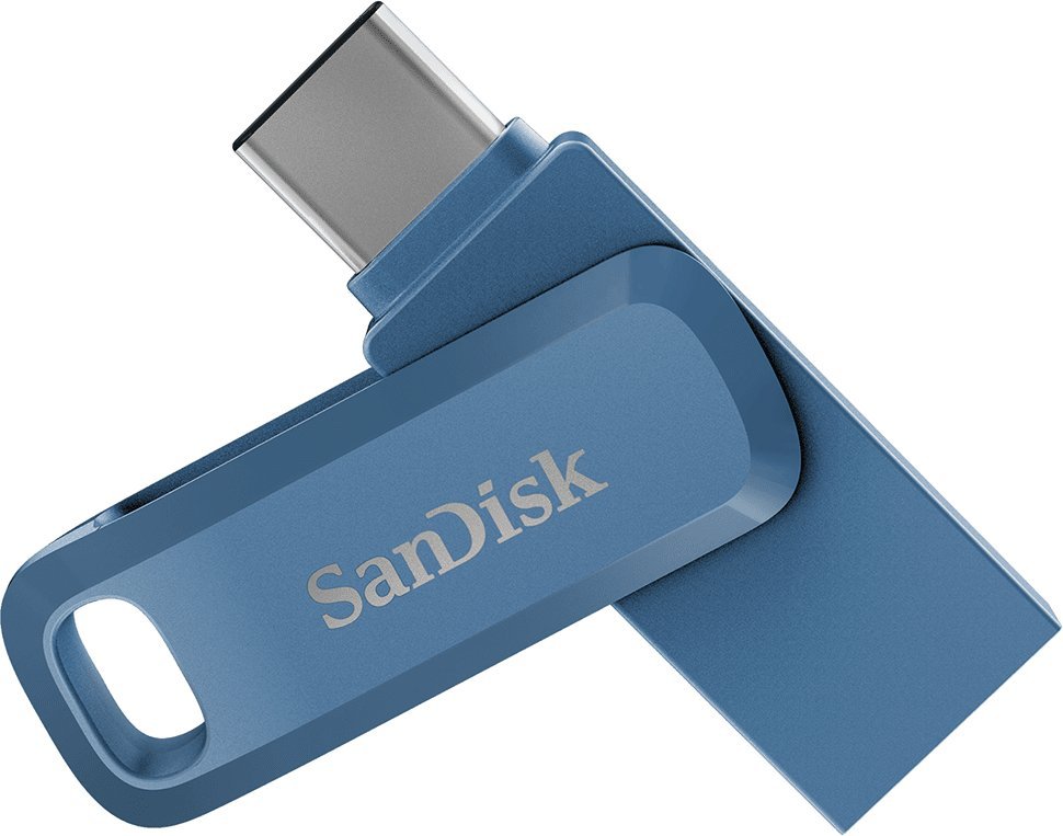 HAMA SanDisk Ultra Dual Drive GO 128GB 400MB/s USB Typ-C blue 001215360000