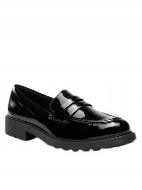 CLARKS LORDSY DAMSKIE BUTY CZARNE WSUWANE 39,5 6cA