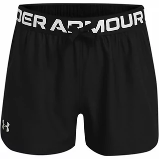 Spodnie i spodenki dla dziewczynek - Dziewczęce spodenki treningowe UNDER ARMOUR Play Up Solid Shorts - grafika 1