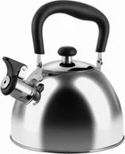 Czajniki na gaz - CZAJNIK 2L z Gwizdkiem INDUKCJA Gaz PROMIS TMC30 STALOWY WYSOKI POŁYSK - miniaturka - grafika 1