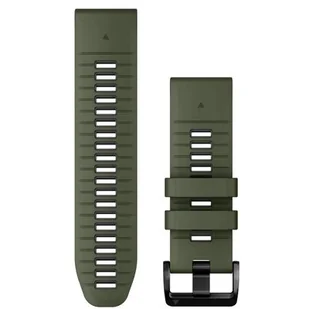 Garmin QuickFit 26 silikon (ciemnozielony/grafitowy) - Akcesoria do zegarków - miniaturka - grafika 1