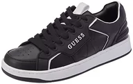 Trampki damskie - GUESS Damskie trampki Bianqa, czarne, 4,5 UK, Czarny, 37.5 EU - miniaturka - grafika 1