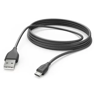 Kabel micro USB HAMA Data 3M Czarny 201588 - Kable - miniaturka - grafika 2