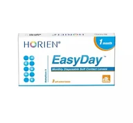 Soczewki kontaktowe - Horien, Easy Day, Soczewki miesięczne -4.25 krzywizna 8,6, 3 szt. - miniaturka - grafika 1