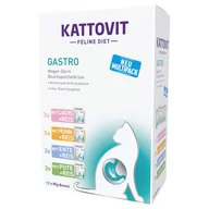 Mokra karma dla kotów - Pakiet Mieszany Kattovit Gastro, saszetki 12 x 85 g, karma mokra dla kota - miniaturka - grafika 1
