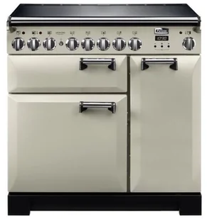 Kuchenka elektryczna Kuchnia z płytą indukcyjną FALCON Leckford Deluxe 90 Kość słoniowa chrom - Kuchenki elektryczne - miniaturka - grafika 1