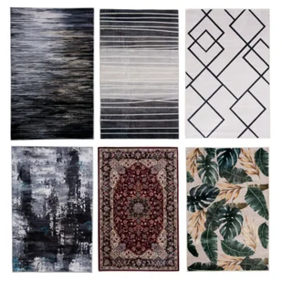 Dywan drukowany Fake Mink 80 x 140 cm mix kolorów - Dywany - miniaturka - grafika 1