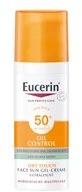 Kremy do twarzy - Eucerin Oil Control SPF50+ Dry Touch - Żel-krem ochronny ultralekki 50ml - miniaturka - grafika 1