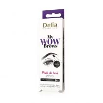 Delia Cosmetics Cosmetics Eyebrow Expert Piórkowy Marker do brwi czarny