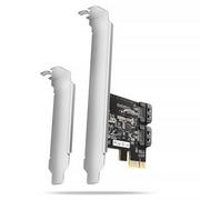 Kontrolery - Axagon PCES-SJ2 Kontroler PCIe 2x wewnętrzny port SATA - darmowy odbiór w 22 miastach i bezpłatny zwrot Paczkomatem aż do 15 dni - miniaturka - grafika 1