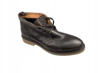 Półbuty męskie - Brązowe eleganckie półbuty męskie RODD&GUNN 44 - miniaturka - grafika 1