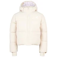 Kurtki i płaszcze dla dziewczynek - Kurtka dziecięca New Balance LAKG0230BIS - beżowa - miniaturka - grafika 1