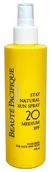 Balsamy i kremy do opalania - Beauté Pacifique Stay Natural Sun Spray SPF 20 (200ml) - miniaturka - grafika 1