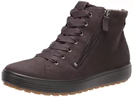 Botki damskie - ECCO Damskie sztyblety Soft 7 Tred GTX Hi, 34,5 EU, Licorice, 37 eu - miniaturka - grafika 1
