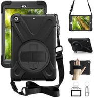 Etui do tabletów - DP 360 Armor Case pancerne etui z paskiem na ramię i uchwytem do iPad Mini 1/2/3 (Black) - miniaturka - grafika 1