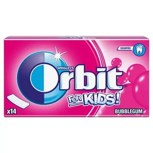 Orbit For Kids Bubble gum 14 pasków/27g - Gumy do żucia, lizaki, dropsy - miniaturka - grafika 1