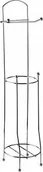 Stojaki i wieszaki na papier toaletowy - Bisk Stojak wolnostojący na papier toaletowy z zapasem ONE chrom - miniaturka - grafika 1