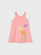 Sukienki i spódniczki dla dziewczynek - Mayoral Sukienka letnia 3950 Różowy Regular Fit - miniaturka - grafika 1