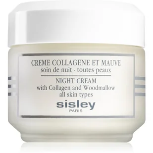 Sisley Creme Collagene Mauve Krem na noc z kolagenem i malwą 50ml - Kremy do twarzy - miniaturka - grafika 1