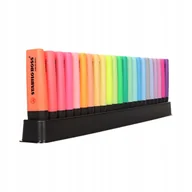 Przybory szkolne - Zakreślacz STABILO BOSS ARTY w etui 20 NEON PASTEL + podstawka - miniaturka - grafika 1