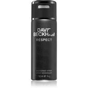 Dezodoranty i antyperspiranty męskie - David Beckham Respect dezodorant 150 ml dla mężczyzn - miniaturka - grafika 1