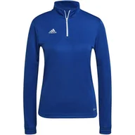 Bluzy damskie - Bluza Damska Adidas Entrada 22 Top Training Niebieska Hg6284-2Xs - miniaturka - grafika 1