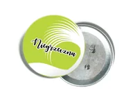 Gadżety dla niej i dla niego - Przypinka z napisem Niegrzeczna na Wieczór Panieński - miniaturka - grafika 1