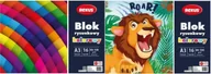 Szkolne artykuły papiernicze - Blok rysunkowy A3/16K kolorowy - Beniamin - miniaturka - grafika 1