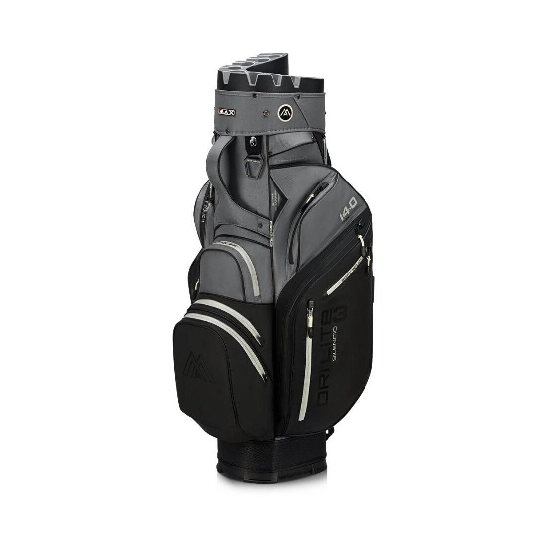 Torba golfowa typu cart bag Big Max Dri Lite Silencio 3 Black/Grey