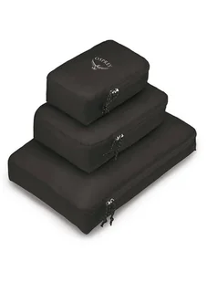 Zestaw organizerów Osprey Ultralight Packing Cube Set - black - Akcesoria podróżnicze - miniaturka - grafika 1