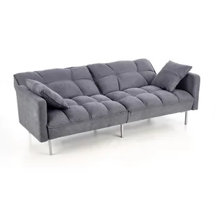 Sofa Rozkładana Szara Roberto Halmar Ciemny Popiel - Sofy i kanapy - miniaturka - grafika 1