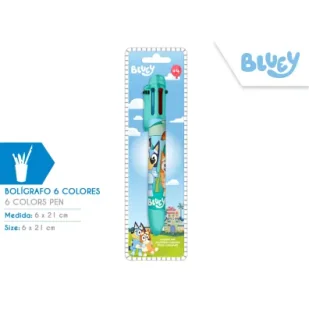 Długopis Bluey 6 kolorów BY00002 - Długopisy - miniaturka - grafika 1