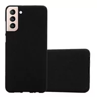 Etui i futerały do telefonów - Etui Pokrowiec Do Samsung Galaxy S21 PLUS Obudowa w FROST CZARNY TPU Silikon Case Cover Ochronny Plecki Cadorabo - miniaturka - grafika 1