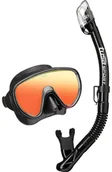 Sprzęt do nurkowania - Zestaw Tusa Serene Mirror (Czarny) - miniaturka - grafika 1