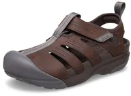 Sandały męskie - Crocs Sandały męskie Yukon Fisherman, Espresso, 42/43 EU - miniaturka - grafika 1