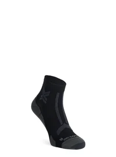 Skarpety biegowe X-Socks Trail Run Discover Ankle - black/charcoal - Skarpetki kolarskie - miniaturka - grafika 1