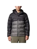 Odzież trekkingowa męska - Columbia Kurtka przejściowa Columbia Buck Butte II Insulated Hooded Jacket Szary Regular Fit - miniaturka - grafika 1