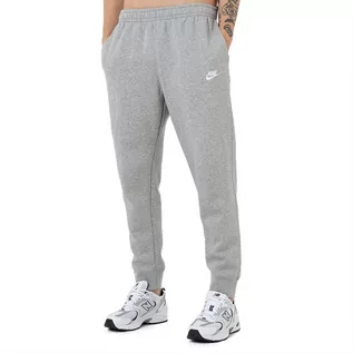 Spodnie sportowe męskie - Spodnie Nike Sportswear Club Fleece BV2671-063 - szare - grafika 1