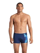 Kąpielówki męskie - Arena Kąpielówki w kolorze granatowym - miniaturka - grafika 1